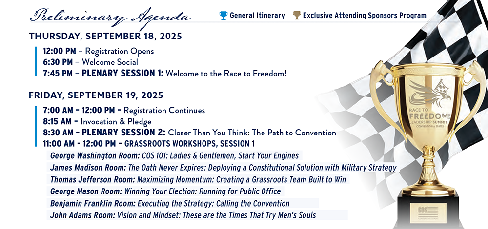 Agenda Day 1